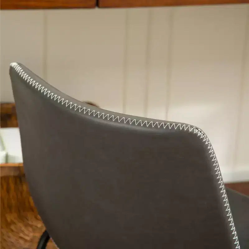 Set da pranzo rotondo Roundhill Furniture Varna, tavolo da pranzo in legno con 2 sedie eleganti, 3 pezzi