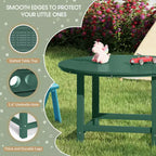 WestinTrends Malibu Set di 5 Pezzi da Giardino per Bambini con Tavolo Rotondo e Sedie in HDPE