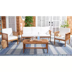 Set soggiorno 4 pezzi Finnick - Interno/Esterno - PAT7313 - Safavieh
