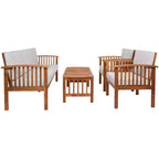 Set soggiorno 4 pezzi Finnick - Interno/Esterno - PAT7313 - Safavieh