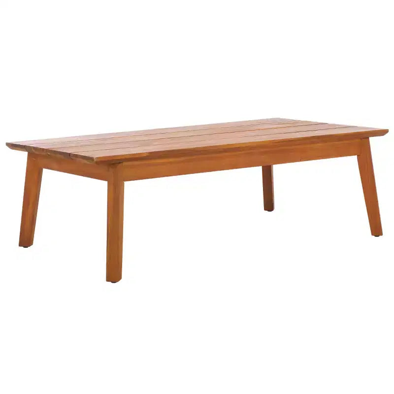 Set da giardino Amanda con panca e tavolo - Interno/Esterno - PAT7090 - Naturale/Tortora - Safavieh