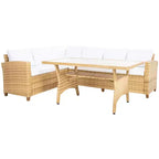 Set con divano angolare a 3 posti Jovita - Per interni/esterni - PAT7707 - Safavieh