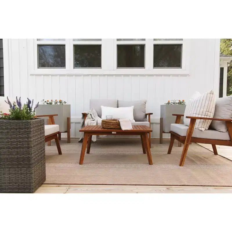 Set salotto 4 pezzi Castalia - Interno/Esterno - PAT7305 - Safavieh