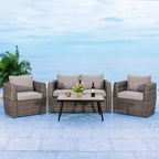 Set da soggiorno a 4 pezzi Tarien - Interno/Esterno - PAT7524 - Safavieh