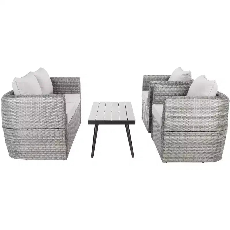 Set da soggiorno a 4 pezzi Tarien - Interno/Esterno - PAT7524 - Safavieh