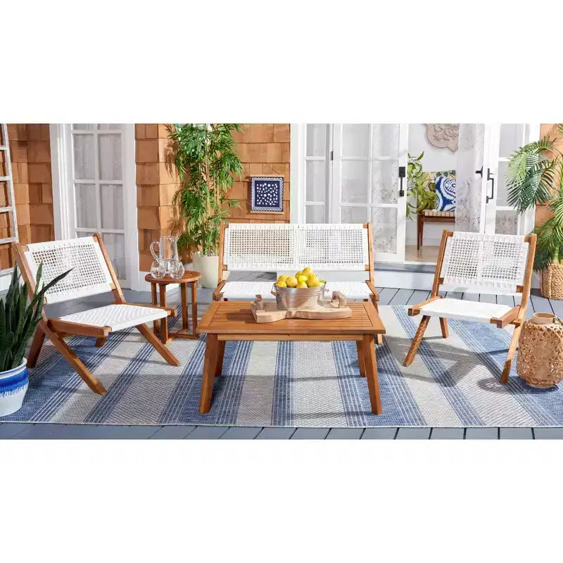 Kobina Set da Salotto 5 Pezzi - Interno/Esterno - PAT7314 - Safavieh