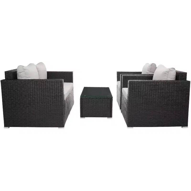 Set da soggiorno Machie a 4 pezzi - Interno/Esterno - PAT7508 - Safavieh