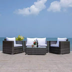 Set da soggiorno Machie a 4 pezzi - Interno/Esterno - PAT7508 - Safavieh
