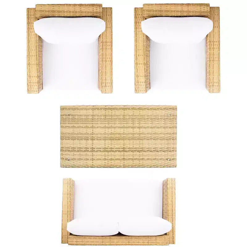 Set da soggiorno Machie a 4 pezzi - Interno/Esterno - PAT7508 - Safavieh