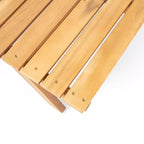 Set da conversazione per esterni a 4 posti Christopher Knight Home Sedona in legno di acacia con tavolino e cuscini