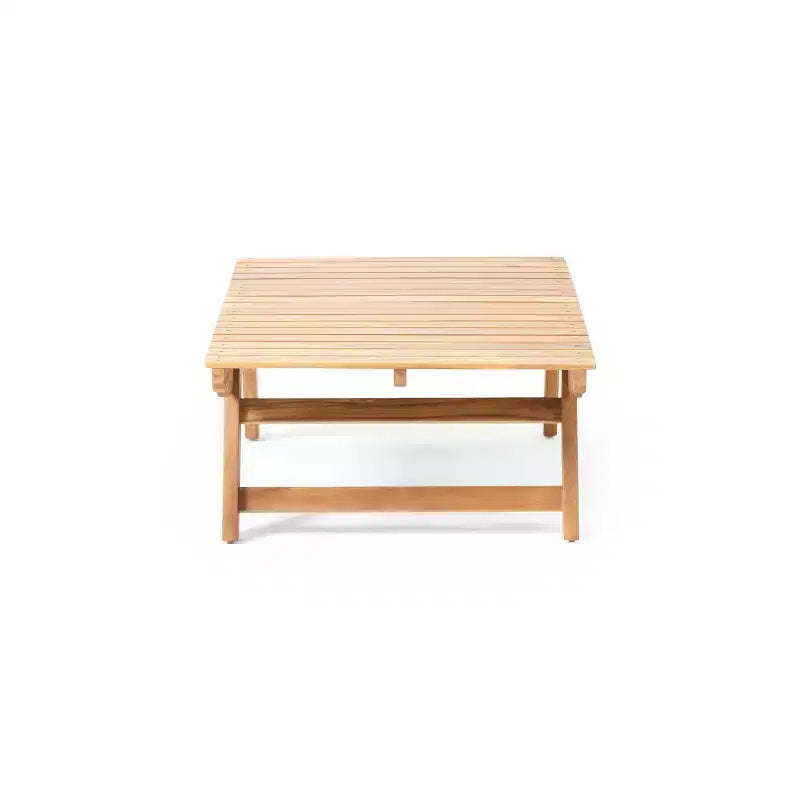 Set da conversazione per esterni a 4 posti Christopher Knight Home Sedona in legno di acacia con tavolino e cuscini