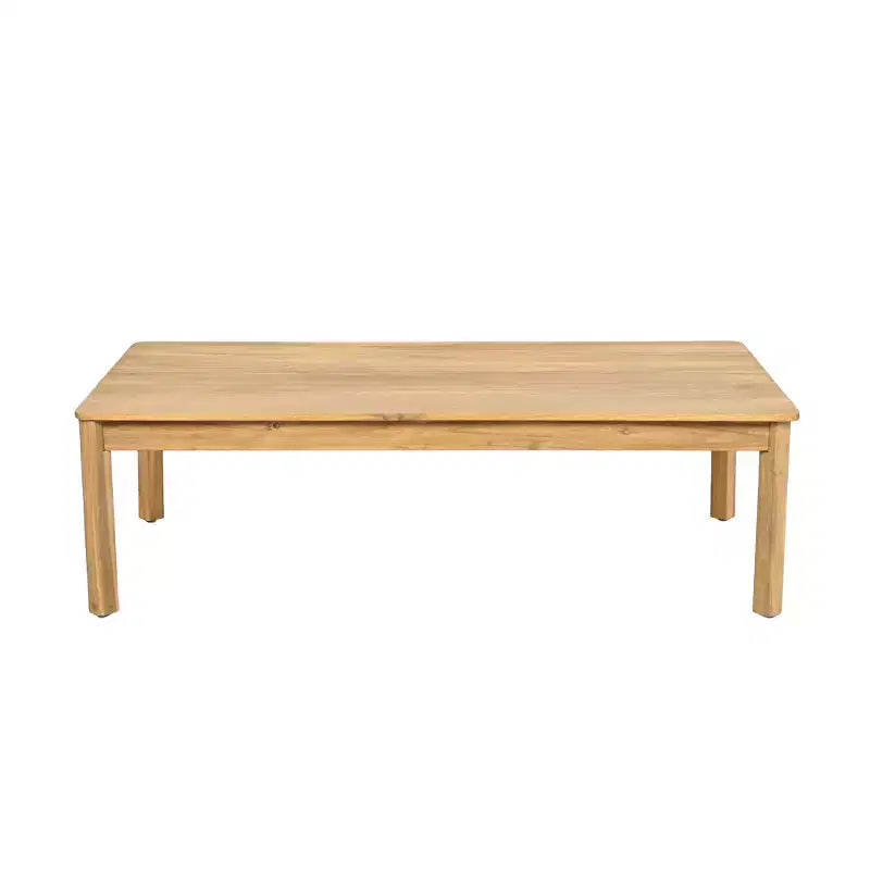 Set di sedute da esterno Christopher Knight Home Gillian, 4 pezzi, in legno di acacia e corda intrecciata