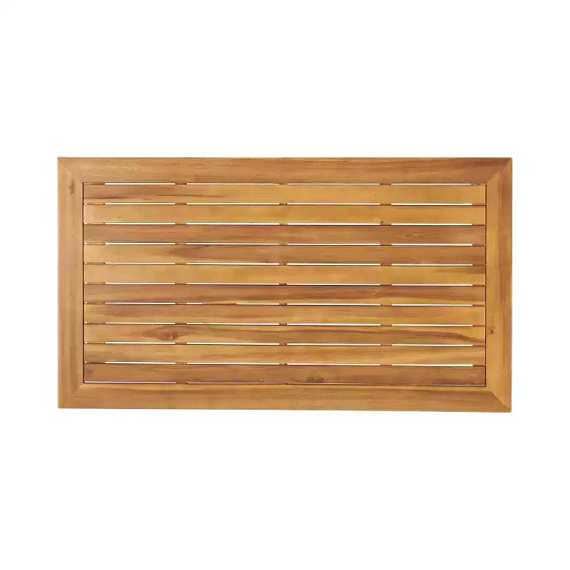 Set da conversazione per esterni 4 posti Christopher Knight Home Bringier in legno di acacia con cuscini resistenti all'acqua