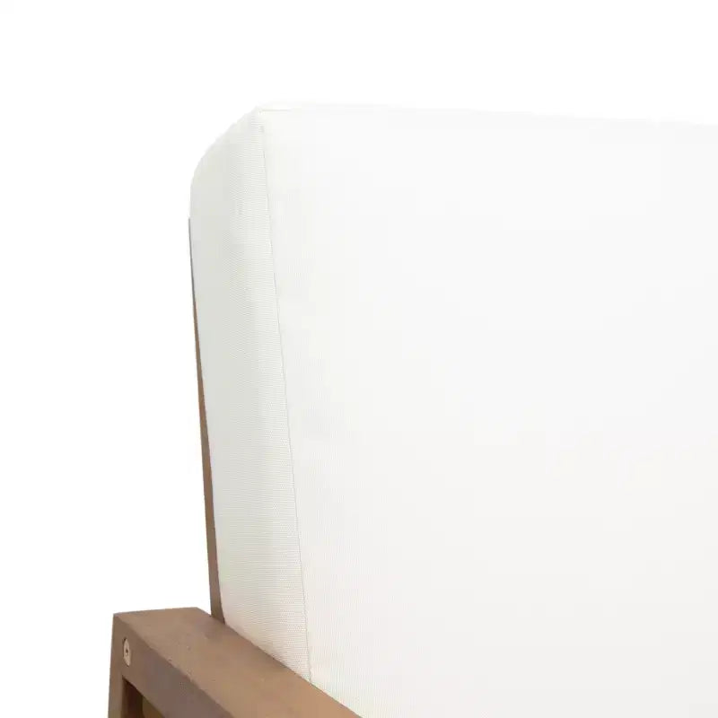 Set da conversazione per esterni 4 posti Christopher Knight Home Bringier in legno di acacia con cuscini resistenti all'acqua