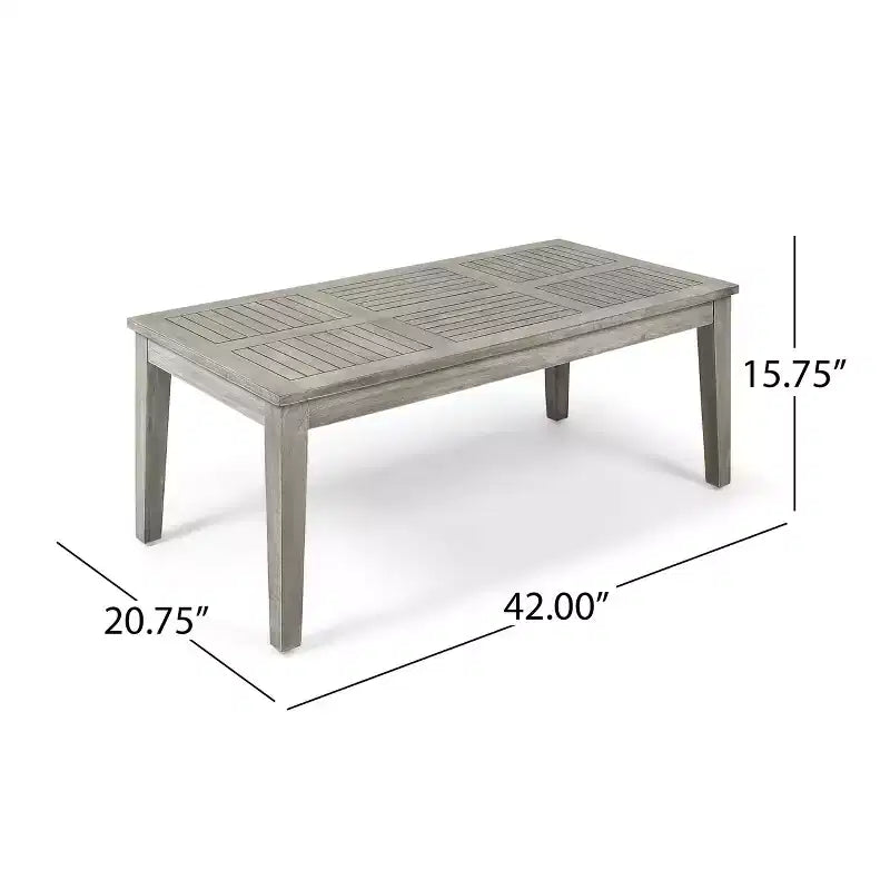 Set da conversazione Christopher Knight Home Hampton per esterni, composto da divano a 10 posti e divanetto in legno di acacia e vimini