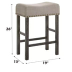 Set da pranzo rettangolare da 7 pezzi Christopher Knight Home Sinclair 60 in legno con 6 sedie imbottite