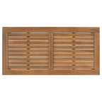 Christopher Knight Home Pendry set da conversazione da esterno in 2 pezzi in legno di acacia con cuscini resistenti all'acqua