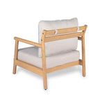 Set da salotto da esterno Christopher Knight Home Selina, 4 pezzi, design a doghe rustico, in legno di acacia con cuscini