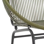 Christopher Knight Home Paoa Set Salotto da Esterno in 3 Pezzi Intrecciato con Struttura in Ferro (Tavolo Non Incluso)