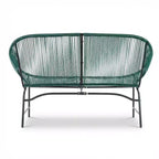 Christopher Knight Home Paoa Set Salotto da Esterno in 3 Pezzi Intrecciato con Struttura in Ferro (Tavolo Non Incluso)