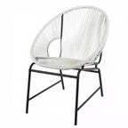 Christopher Knight Home Paoa Set Salotto da Esterno in 3 Pezzi Intrecciato con Struttura in Ferro (Tavolo Non Incluso)