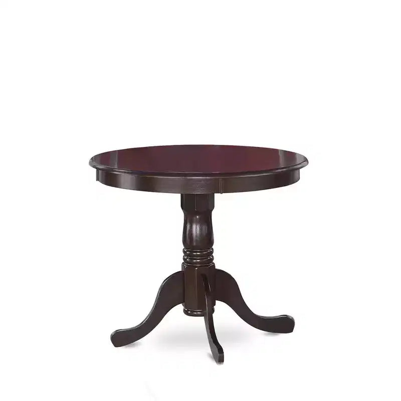 Set tavolo da cucina HomeStock Belmont - Tavolo più 2 sedie da pranzo, Cappuccino