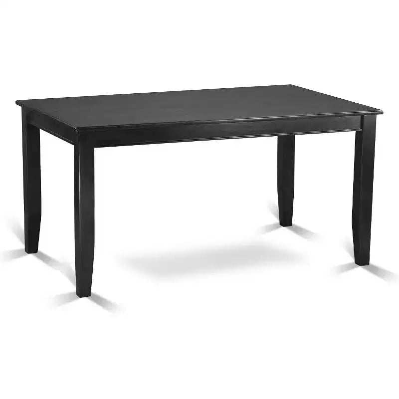 Set tavolo da pranzo HomeStock Belmont - Tavolo da cucina e sedie, nero