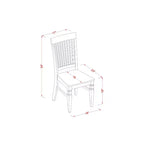 Set tavolo da pranzo HomeStock Belmont - Tavolo da cucina e sedie, nero