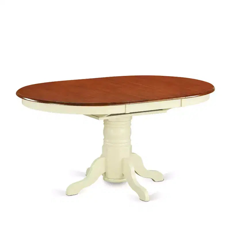 Set tavolo da pranzo e sedie HomeStock Belmont da 5 pezzi, bianco