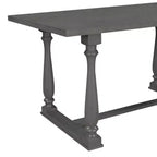 Set da tavolo da pranzo per 6 persone con panca, tavolo rettangolare e 4 sedie imbottite per cucina