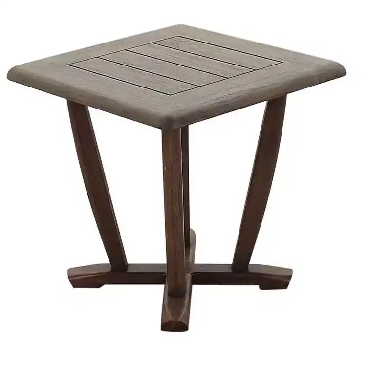 Set da salotto Courtyard Casual Avalon in teak certificato FSC da 3 pezzi include: due poltrone club e un tavolino quadrato