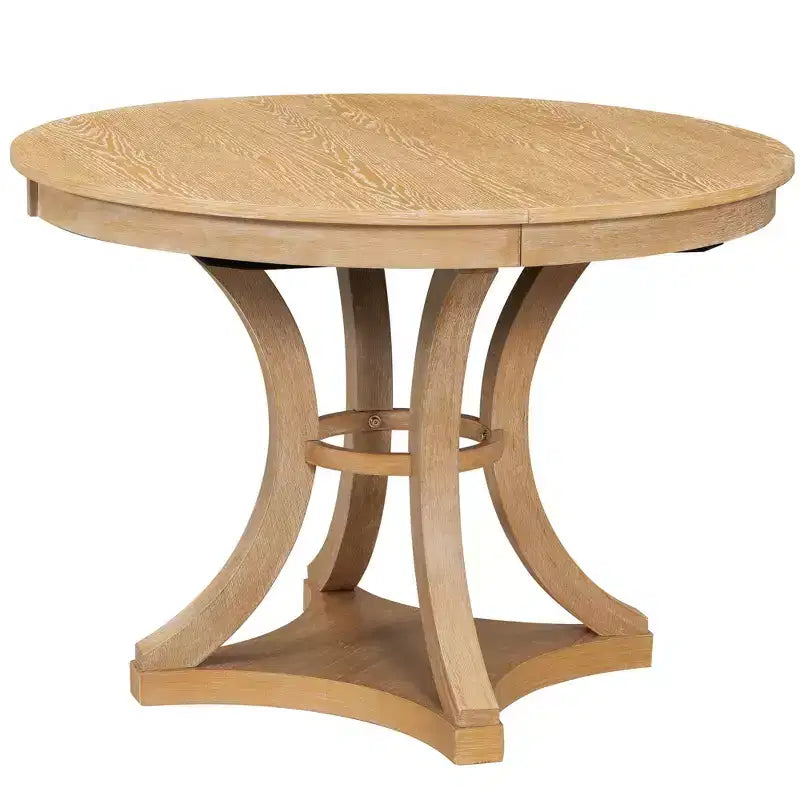 Set da pranzo GDFStudio Jane da 5 pezzi con tavolo rotondo e sedie senza braccioli