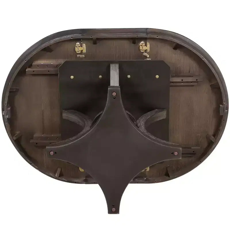Set da pranzo GDFStudio Jane da 5 pezzi con tavolo rotondo e sedie senza braccioli