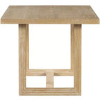 GDFStudio Monica, set da pranzo di 6 pezzi con tavolo in legno da 60" e sedie e panca imbottite