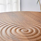 Set tavolo da pranzo 3/5 pezzi, set tavolo da cucina rotondo, tavolo da pranzo salvaspazio con 2/4 sedie imbottite - ModernLuxe