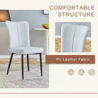 Set tavolo da pranzo 3/5 pezzi, set tavolo da cucina rotondo, tavolo da pranzo salvaspazio con 2/4 sedie imbottite - ModernLuxe