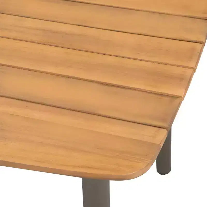 vidaXL Set da pranzo per patio Tavolo da pranzo e sedie Set di mobili in polyrattan - Antracite 4 pezzi