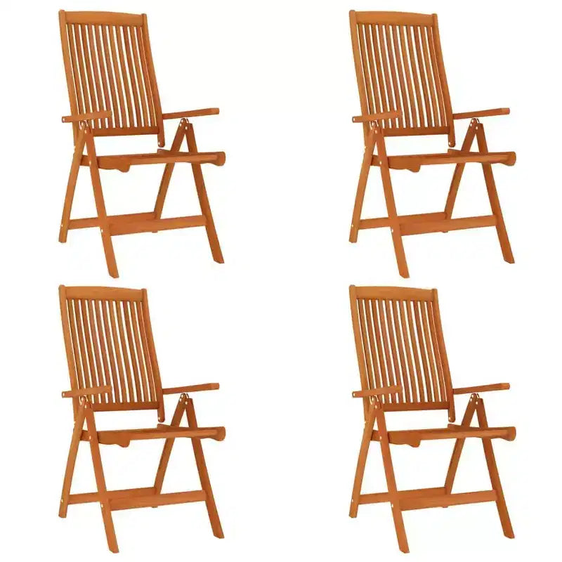 vidaXL Set pranzo da giardino con tavolo allungabile e sedie in legno massello di eucalipto