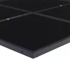 Set da pranzo per patio vidaXL tavolo da giardino e sedie mobili da esterno in textilene