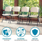 Set tavolo e sedie rotondo Lifetime da 60 pollici