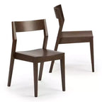 Set tavolo da pranzo moderno da 72" in legno massello con panca + 4 sedie