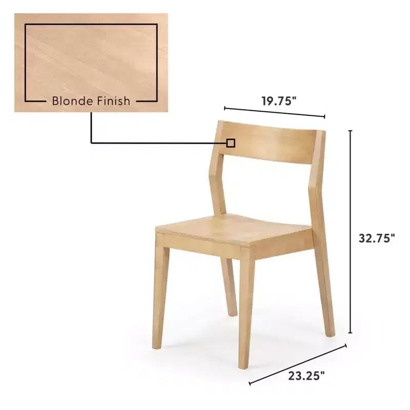 Set tavolo da pranzo moderno da 72" in legno massello con panca + 4 sedie