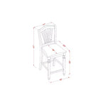 Set 3 pezzi da pranzo per cucina, tavolo e sedie – Tavolo rotondo con piedistallo e 4 sedie