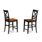Set da tavolo altezza bancone - Set tavolo e sgabelli da bar per cucina - Design moderno 5 pezzi