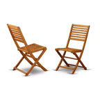HomeStock Tavolo da Pranzo con Piano in Legno Massello Finitura Rovere Naturale 9 Pezzi con 8 Sedie