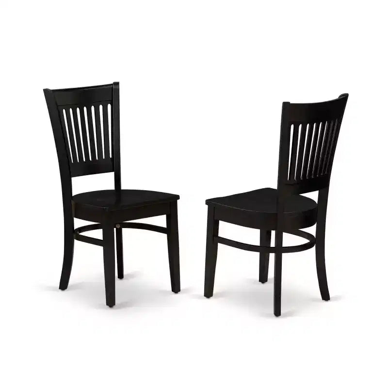 Moderno set da pranzo da cucina di 3 pezzi con 2 sedie - Tavolo e sedie da pranzo bianchi in lino