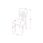Set da pranzo medievale - Tavolo rotondo e 4 sedie - Mobili da cucina e sala da pranzo