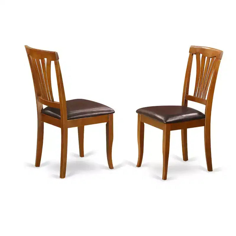 Set da cucina rustico - Set tavolo e sedie da 7 pezzi - Tavolo rettangolare 40x78 pollici