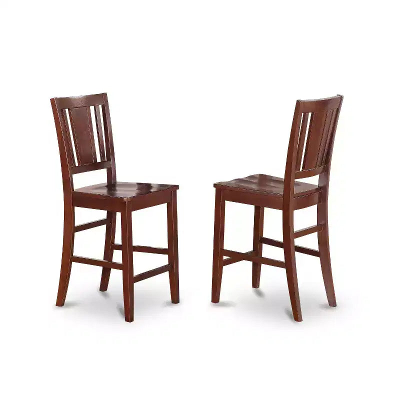 Set da pranzo a altezza bancone 7 pezzi - Tavolo da cucina e 6 sedie - Stile Southwestern - 36x60 pollici