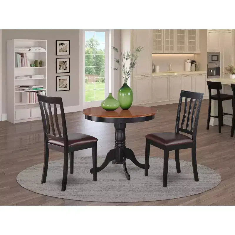 Set tavolo da cucina con 2 sedie - Set tavolo e sedie da pranzo per piccoli spazi